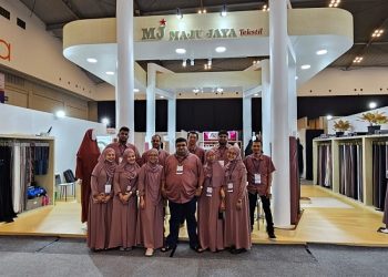 Hadir di Halal Fair ICE BSD, Maju Jaya Tekstil Luncurkan Produk Baru dan Edukasi UMKM