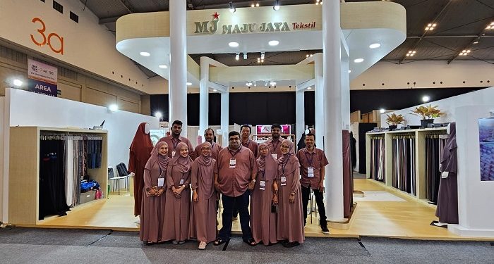 Hadir di Halal Fair ICE BSD, Maju Jaya Tekstil Luncurkan Produk Baru dan Edukasi UMKM