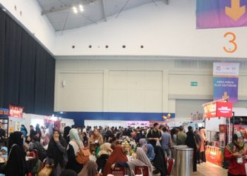Dorong Belanja lewat Promo Spesial, Halal Fair-Halal Indonesia International Trade Show 2023 Dibanjiri Pengunjung