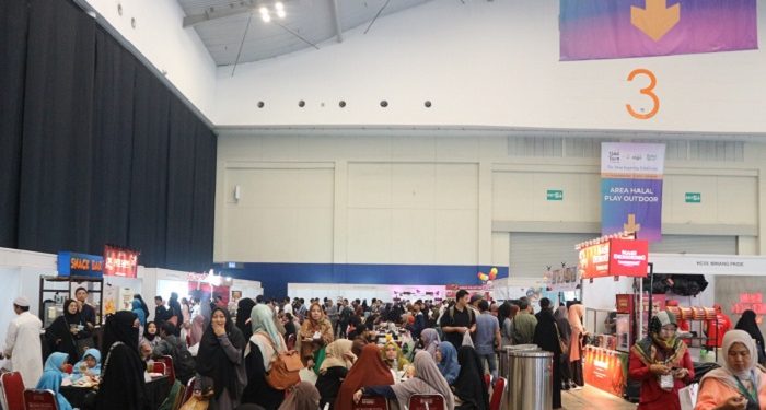 Dorong Belanja lewat Promo Spesial, Halal Fair-Halal Indonesia International Trade Show 2023 Dibanjiri Pengunjung