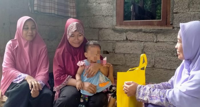 Dua Anak Terindikasi Stunting di Buleleng, Salimah Bali Berikan Pendampingan
