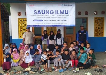 Manfaatkan Saung Ilmu, Cetak Generasi Gemilang di Desa Kotayasa