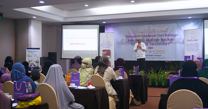 Waspadai Kosmetik Merkuri, Ini Cara Mahveen Skincare Edukasi Konsumen