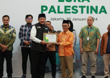 Sampaikan Apresiasi ke Mitra, BAZNAS Targetkan Rp250 Miliar Bantu Palestina