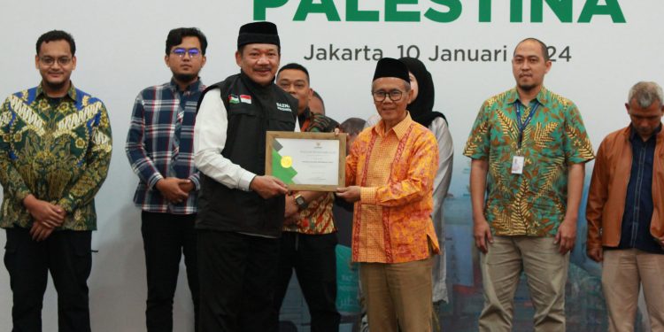 Sampaikan Apresiasi ke Mitra, BAZNAS Targetkan Rp250 Miliar Bantu Palestina