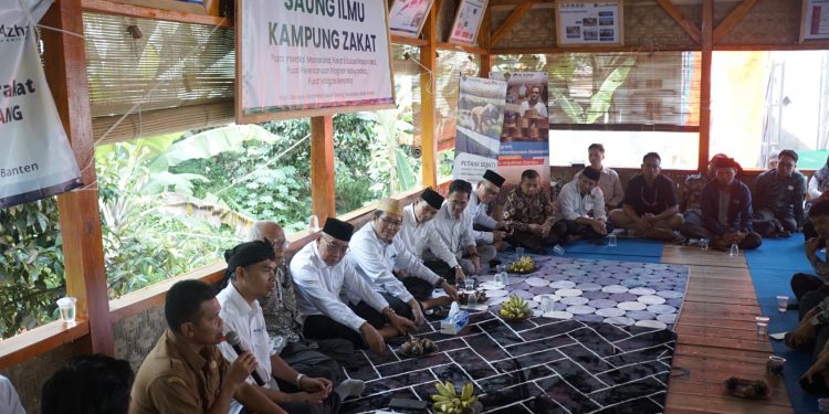 Perkuat Sinergitas, LAZ-Baznas Se-Banten Gelar Silaturahmi di Saung Ilmu Kampung Zakat