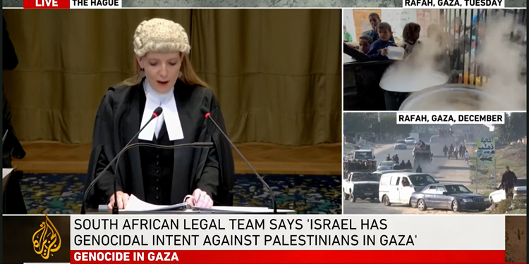 Hari Pertama Sidang Mahkamah Internasional Soal Gugatan Genosida Israel oleh Afrika Selatan