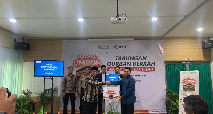 Gandeng Mitra Sinergi, Laznas BMH Berikan Satu Paket Hadiah Umroh kepada Donatur