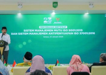 BAZNAS RI Berhasil Raih 2 Sertifikat ISO Bergengsi