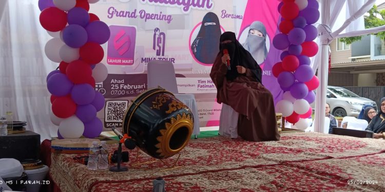 Reopening Sahur Mart, Umi Pipik Doakan Banyak Keberkahan