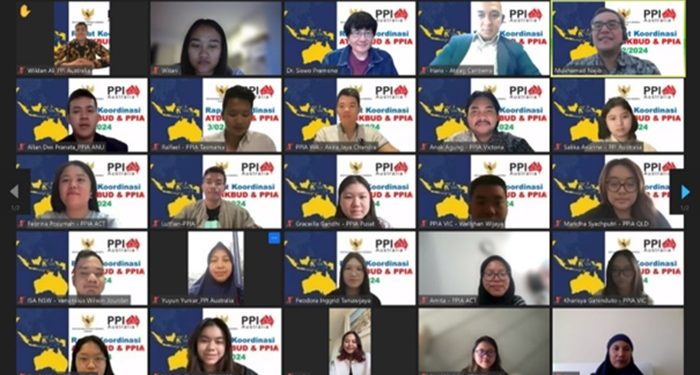 KBRI Canberra di Australia Dorong Perhimpunan Pelajar Indonesia Terlibat dalam Internasionalisasi Bahasa Indonesia