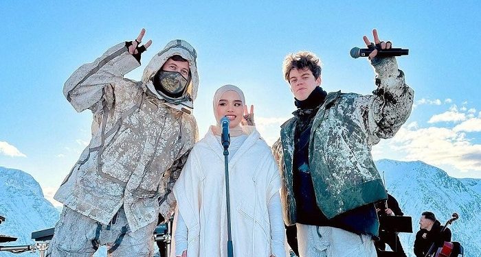 Cerita Putri Ariani Syuting di Norwegia, Anggun Dengan Hijabnya