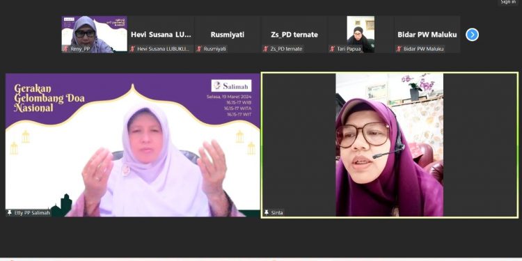 Ratusan Pengurus dan Anggota Salimah Lantunkan Doa untuk Indonesia