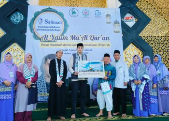 Salimah Kabupaten Bogor Selenggarakan Al Yaum Ma’Al Qur’an dan Penggalangan Dana Palestina