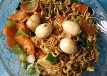 Mie Goreng Telur Puyuh