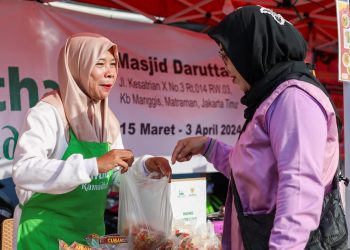 Semarakkan Ramadhan, Gerai Z-Ifthar BAZNAS Berdayakan Mustahik UMKM Binaan
