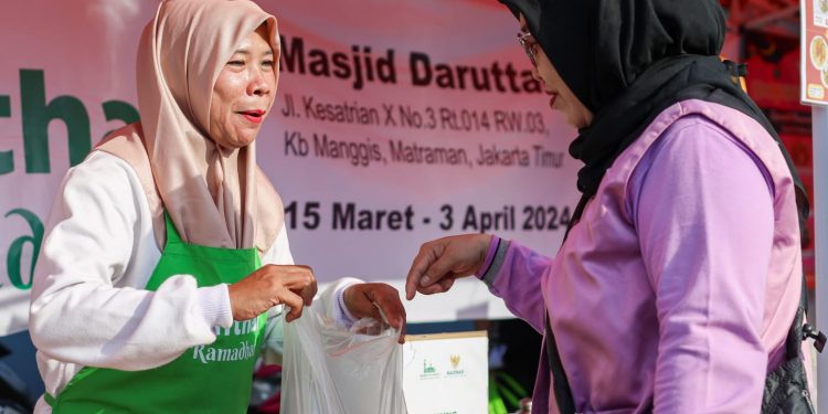 Semarakkan Ramadhan, Gerai Z-Ifthar BAZNAS Berdayakan Mustahik UMKM Binaan