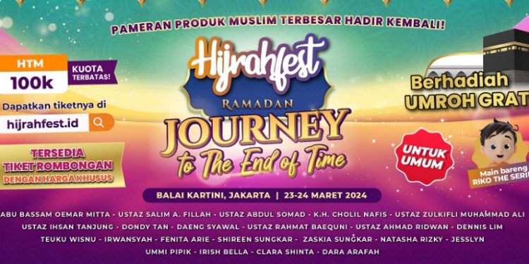 Hijrahfest Ramadan 2024 Mengusung Tema “The Journey to the End of Time”