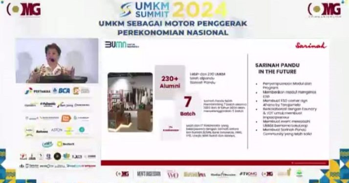 UMKM Summit 2024 Membawakan Tema UMKM Sebagai Motor Penggerak Perekonomian Nasional