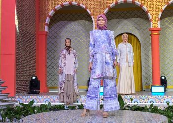Motif Floral Jadi Pattern Favorit Desainer di Ramadan Runway 2024