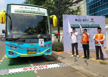 Bantu Pejuang Umat, BAZNAS Berangkatkan Marbot dan Guru Ngaji Mudik Gratis
