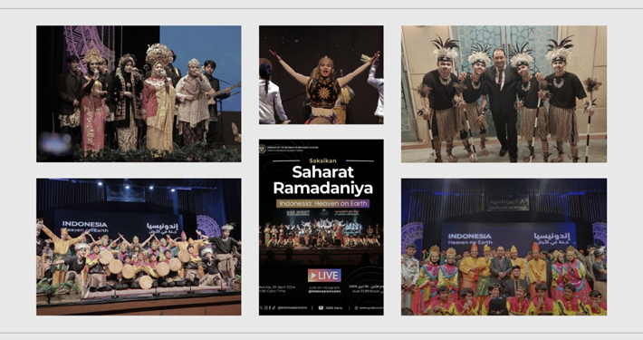 Penampilan Kebudayaan Bertajuk Indonesia: Heaven on Earth Pukau Masyarakat Mesir