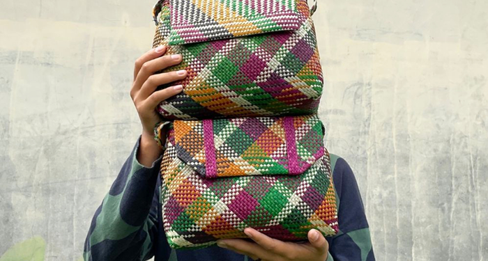 Sakombu Eco Basket, Manfaatkan Tanaman Liar Menjadi Produk Kerajinan Tangan