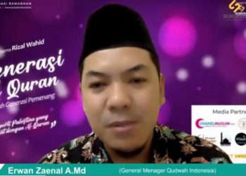 Qudwah Indonesia Gelar Kajian Online Berjudul Generasi Al Quran Adalah Generasi Pemenang