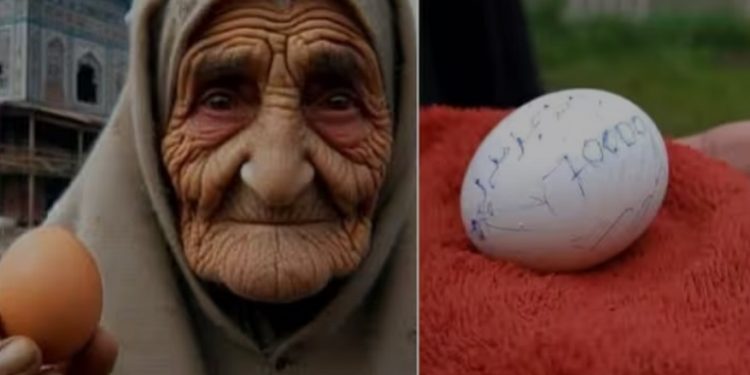 Sumbangan Telur dalam Upaya Penggalangan Dana Membangun Masjid Baru di Kashmir