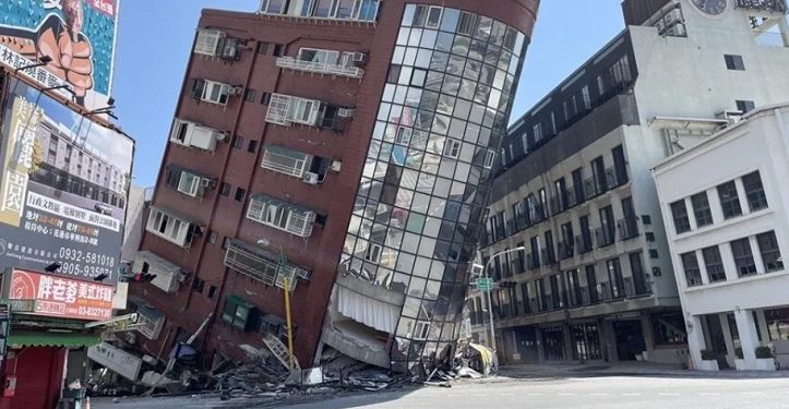 Taiwan Alami Gempa Bumi Terbsar dalam 25 Tahun Terakhir
