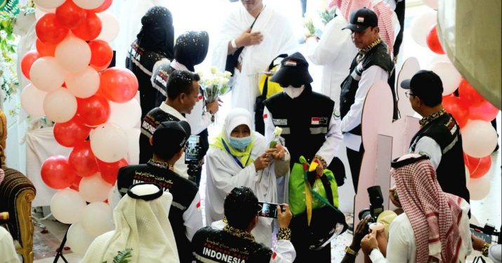 Kebahagiaan Jemaah Haji Indonesia 2024 Tiba di Makkah