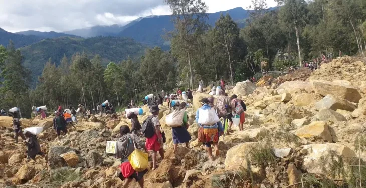 PBB Memperkirakan Lebih dari 670 Orang Tewas Akibat Tanah Longsor di Papua Nugini
