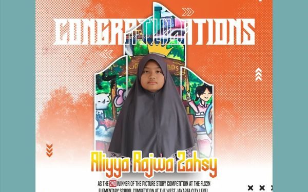 Siswi Jakarta Islamic School Meraih Juara pada Perlombaan Cerita Bergambar FLS2N Tingkat Kota Jakarta Barat