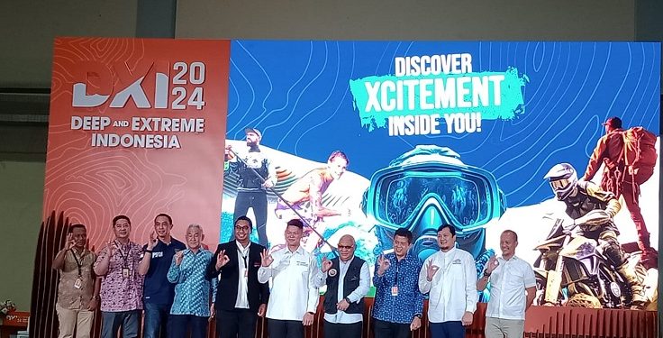 Event Pameran Olahraga Ekstrim, Deep and Extreme Indonesia 2024 Resmi Dibuka