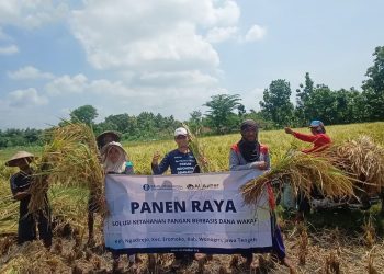 Sarwanto, Pemetik Manfaat RPP yang Bahagia Nikmati Hasil Panenyang Syar’i Tanpa Riba