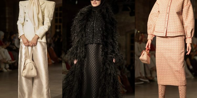 Buttonscarves Gandeng Supermodel Halima Aden di Runway Istanbul Modest Fashion Week 2024 (IMFW)