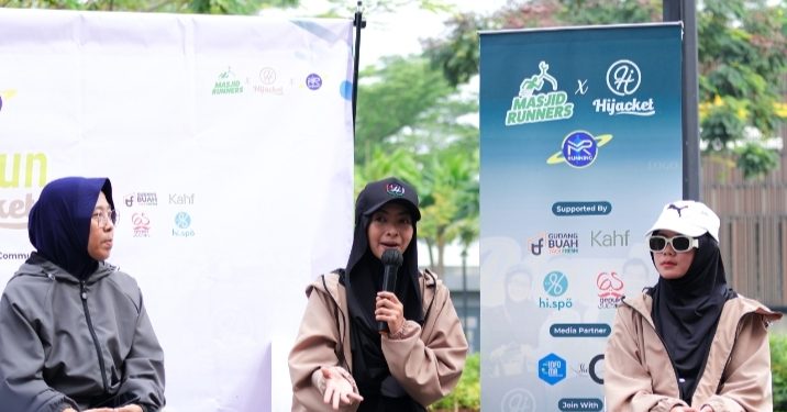 Pionir Jaket Hijab Sukses Gelar Acara ‘Fun Run Bersama Hijacket’ di Bandung