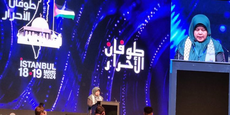 Ketua KPIPA Beri Sambutan pada Konferensi Topan Manusia Merdeka di Turki