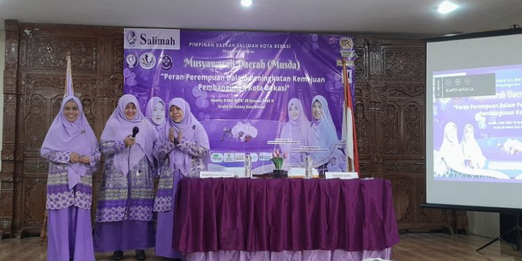 Musda Salimah Kota Bekasi Angkat Tema Peran Perempuan dalam Peningkatan Kemajuan Pembangunan Kota Bekasi