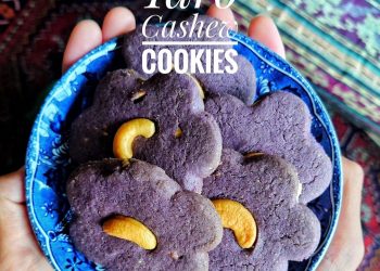 Taro Cashew Cookies ala Bunda Icha Savitry