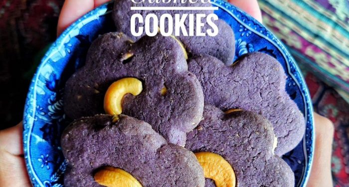Taro Cashew Cookies ala Bunda Icha Savitry
