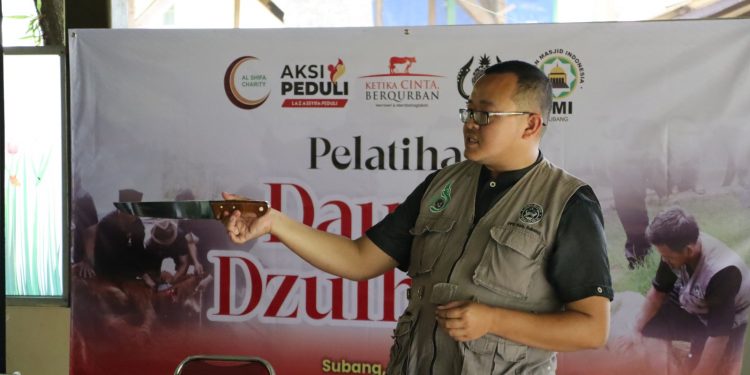 Persiapkan Juru Sembelih Sesuai Syariat, Assyifa Peduli Gelar Pelatihan Sembelih Hewan Qurban