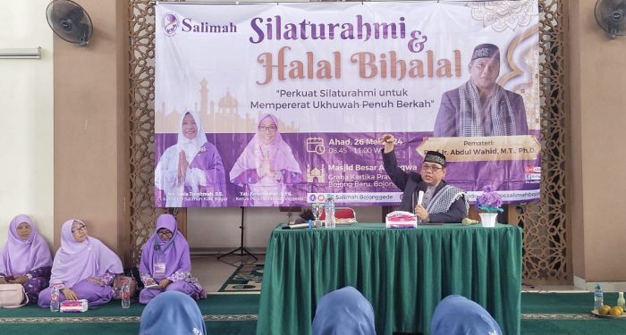 Halal Bihalal Salimah Bojonggede, Tak Kenal Waktu untuk Bersilaturahmi