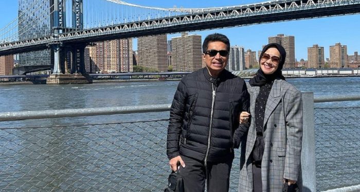 Berlibur ke Amerika, Alya Rohali dengan Sang Suami Faiz Ramzy Rachbini Makin Romantis
