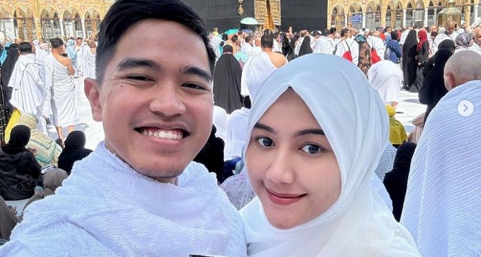 Kaesang Pangarep dan Istri umumkan kehamilan di depan Ka'bah