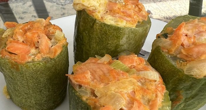 Timun Isi Salmon ala Mam Fifi