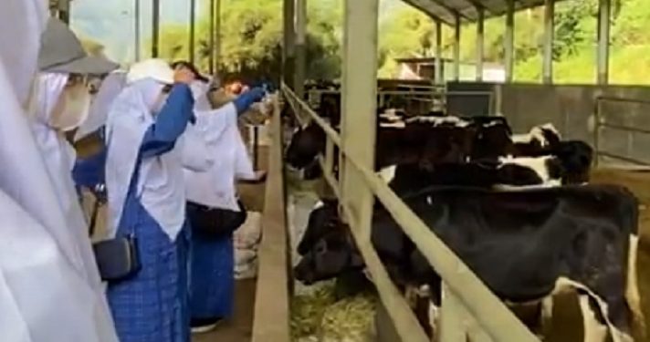 Jakarta Islamic School Mengunjungi Garuda Farm untuk Pembelajaran Para Siswa