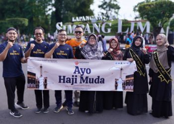 Hasanah Tour Semarang Gelar Kampanye Ayo Haji Muda di CFD Simpang Lima