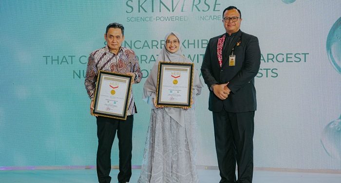 Wardah Raih Rekor MURI “Pameran Produk Perawatan Kulit yang Berkolaborasi dengan Dokter Spesialis Dermatologi Terbanyak”