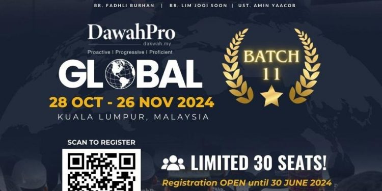 DawahPro Global Batch 11 Dibuka, Catat Ini Tanggalnya